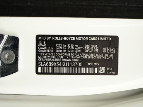 Used 2019 Rolls-Royce Cullinan AWD/4WD image 37
