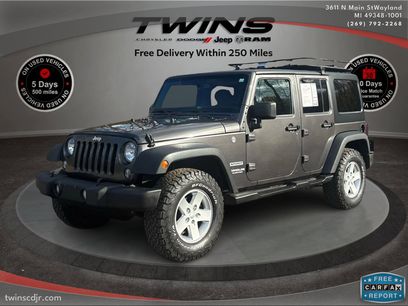 Used 2017 Jeep Wrangler Unlimited Sport w/ Quick Order Package 24S