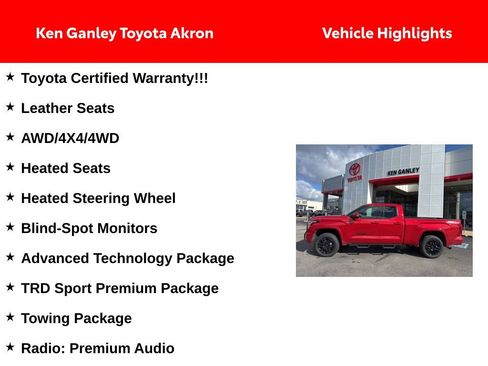Certified 2022 Toyota Tundra SR5 w/ TRD Sport Premium Package image 4