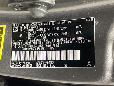 Used 2016 Toyota Highlander Limited FWD image 36