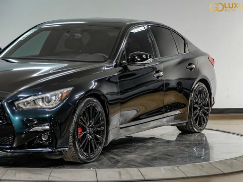 Used 2024 INFINITI Q50 Red Sport 400 w/ Black Opal Edition RWD image 10