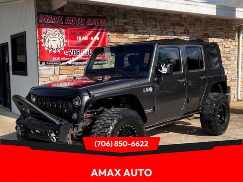 Used 2014 Jeep Wrangler Unlimited Rubicon w/ Connectivity Group image 1