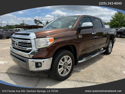 Used 2017 Toyota Tundra 1794 Edition AWD/4WD image 1
