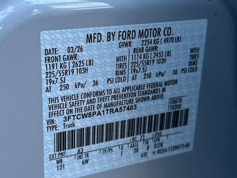 New 2026 Ford Maverick Lobo AWD/4WD image 27