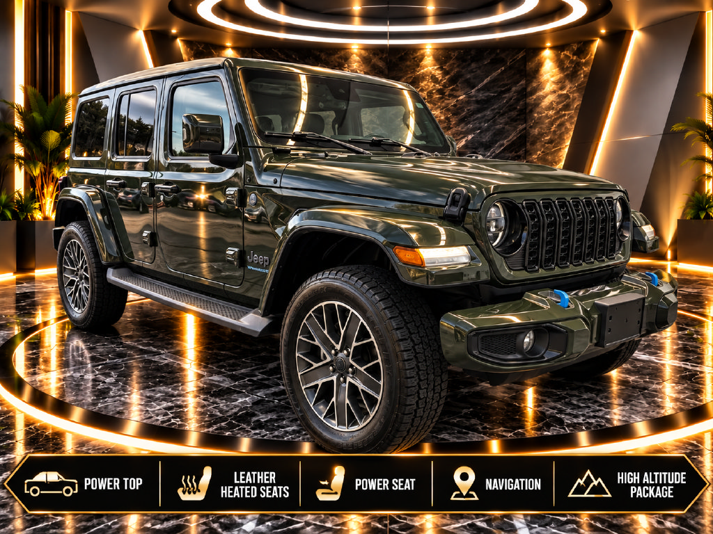 Used 2024 Jeep Wrangler High Altitude AWD/4WD 360° Tour