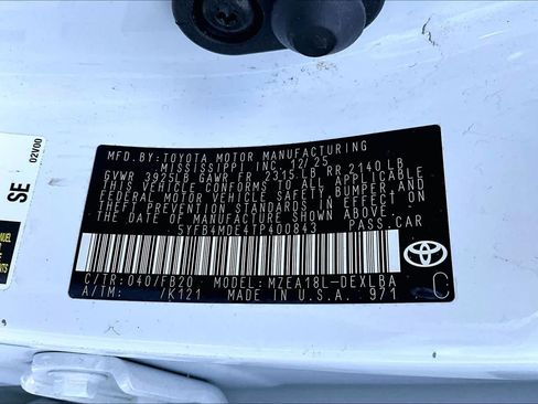 Certified 2026 Toyota Corolla LE w/ Carpet Mat Package (TMS) FWD image 33