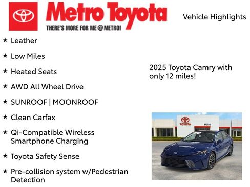 Used 2025 Toyota Camry XLE image 7
