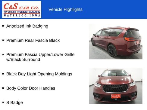 Used 2021 Chrysler Pacifica Touring-L w/ Uconnect Theater Family Group AWD/4WD image 19