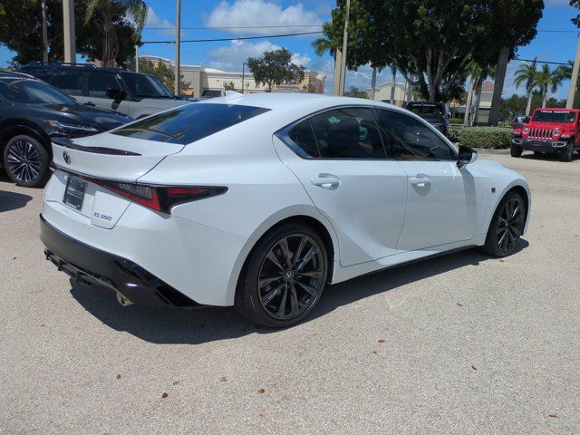 Certified 2025 Lexus IS 350 F Sport w/ Accessory Package 2 RWD image 4