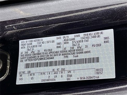 Used 2021 Ford F150 XLT w/ Equipment Group 301A Mid image 10