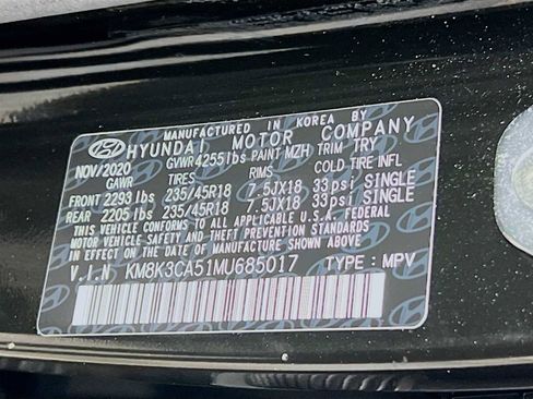 Certified 2021 Hyundai Kona Limited image 32