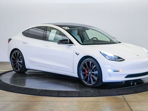 Used 2020 Tesla Model 3 Performance AWD/4WD image 6