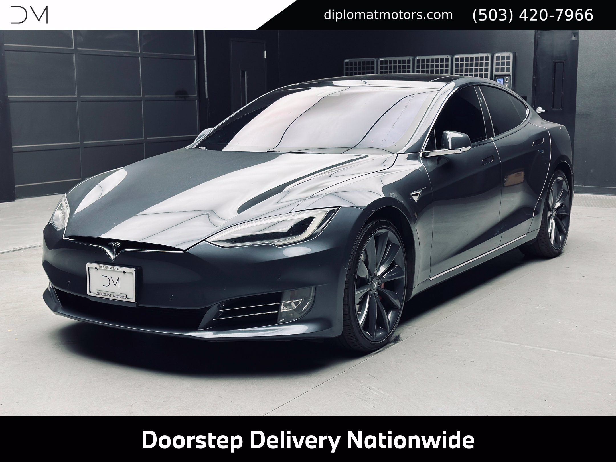 Used 2016 Tesla Model S P100D AWD/4WD image 1