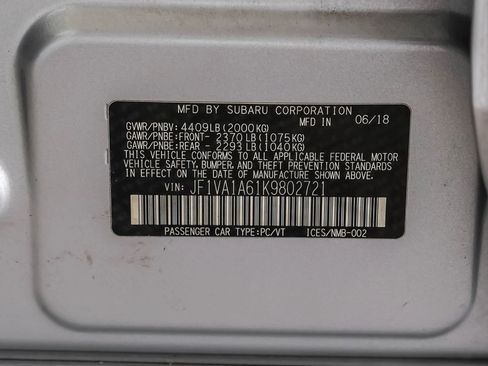 Used 2019 Subaru WRX AWD/4WD image 56