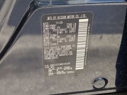 Used 2021 Nissan Armada Platinum image 14