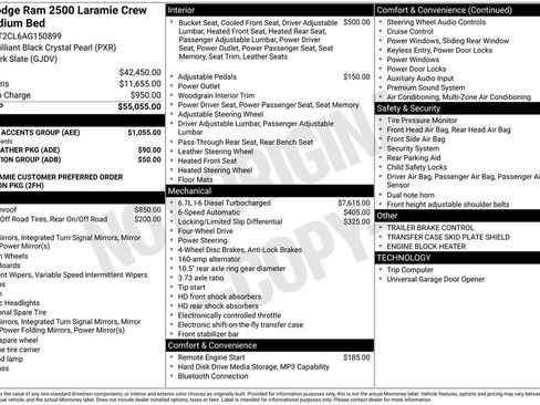 Used 2010 Dodge Ram 2500 Truck Laramie w/ Chrome Accents Group AWD/4WD image 24