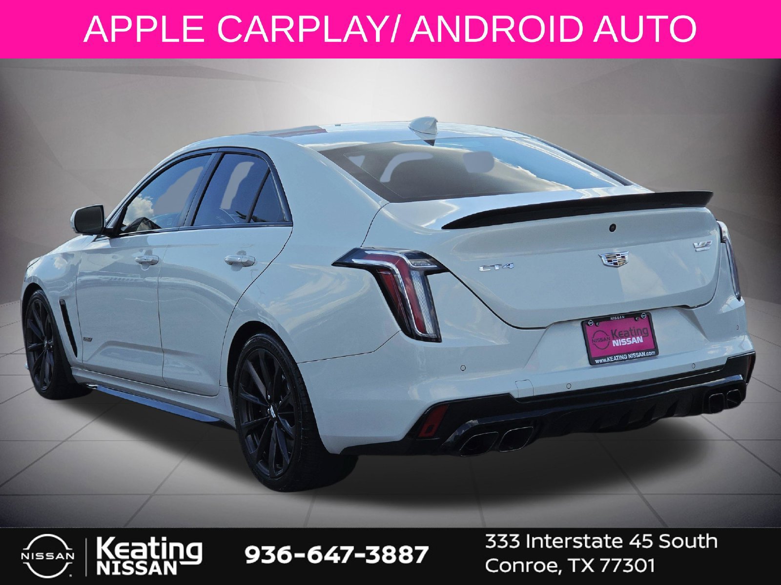 Used 2023 Cadillac CT4 V Blackwing w/ Driver Assist Package RWD image 5