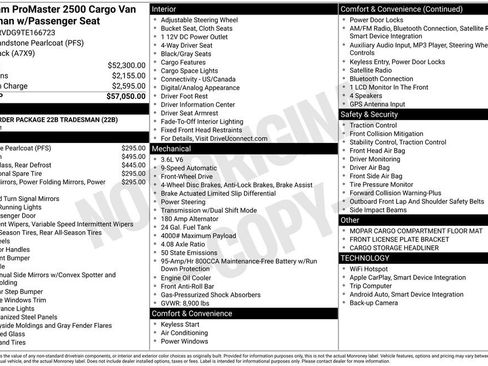 New 2026 RAM ProMaster 2500 image 3