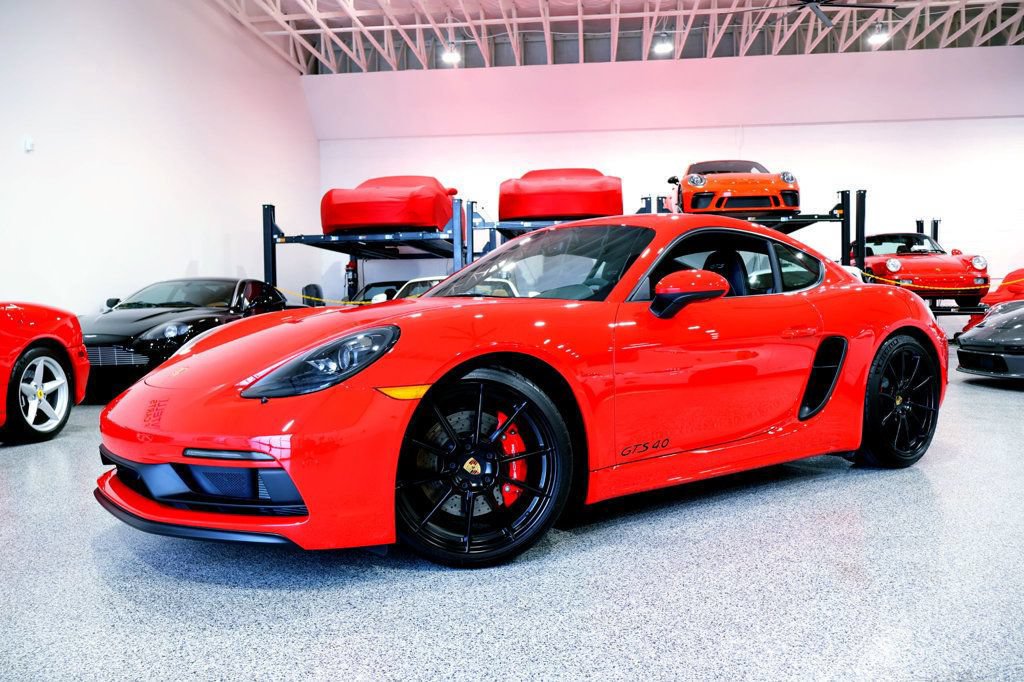 Used 2023 Porsche 718 Cayman GTS w/ GTS Interior Package RWD image 5