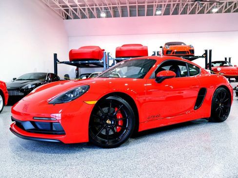Used 2023 Porsche 718 Cayman GTS w/ GTS Interior Package RWD image 5