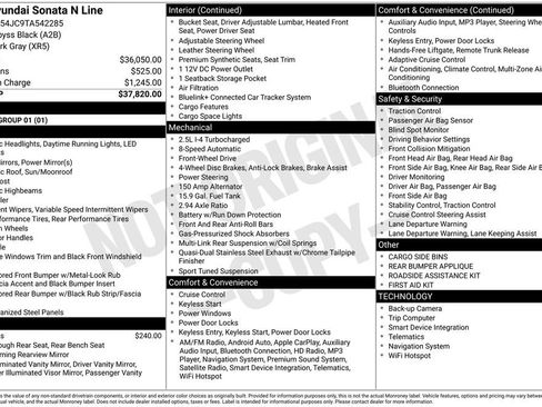New 2026 Hyundai Sonata N Line image 4