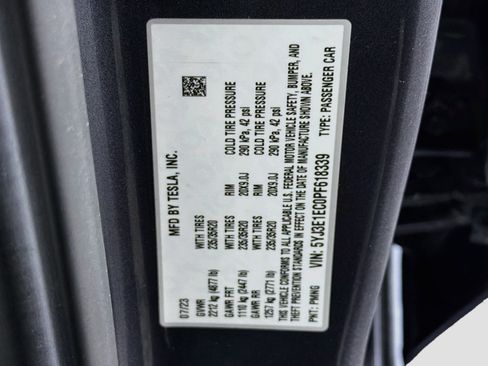 Used 2023 Tesla Model 3 Performance AWD/4WD image 12
