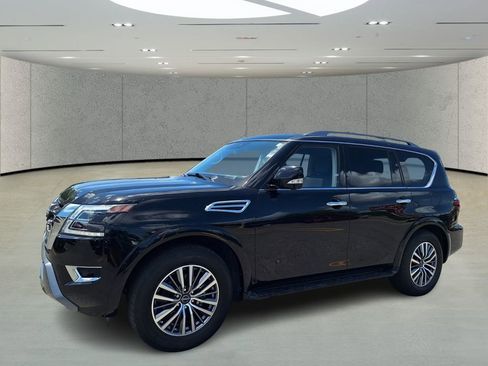 Used 2023 Nissan Armada SL w/ Captain's Chairs Package RWD image 1