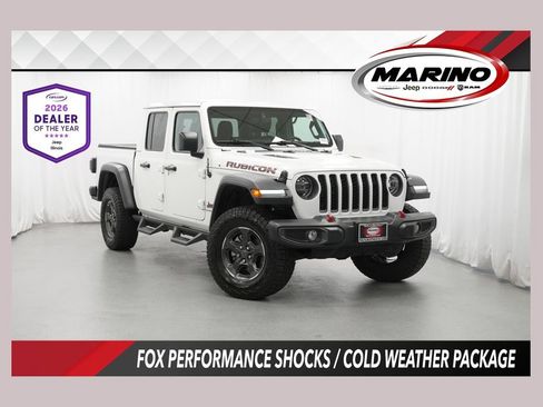 Certified 2022 Jeep Gladiator Rubicon w/ LED Lighting Group AWD/4WD image 1