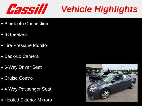 Used 2016 Toyota Corolla LE FWD image 3