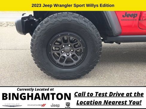 Used 2023 Jeep Wrangler Unlimited Sport AWD/4WD image 17