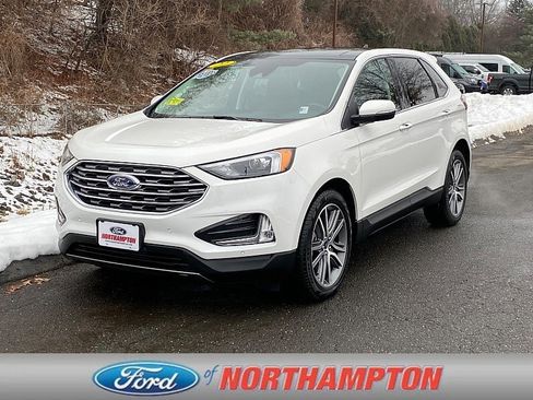 Used 2022 Ford Edge Titanium w/ Cargo Accessory Package image 1