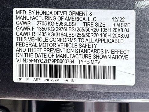 Used 2023 Honda Pilot Touring image 15