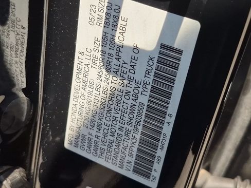 Used 2023 Honda Ridgeline Sport image 34