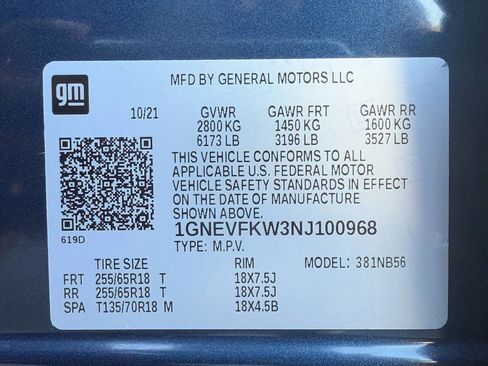 Used 2022 Chevrolet Traverse LS w/ LPO, Floor Liner Package image 31