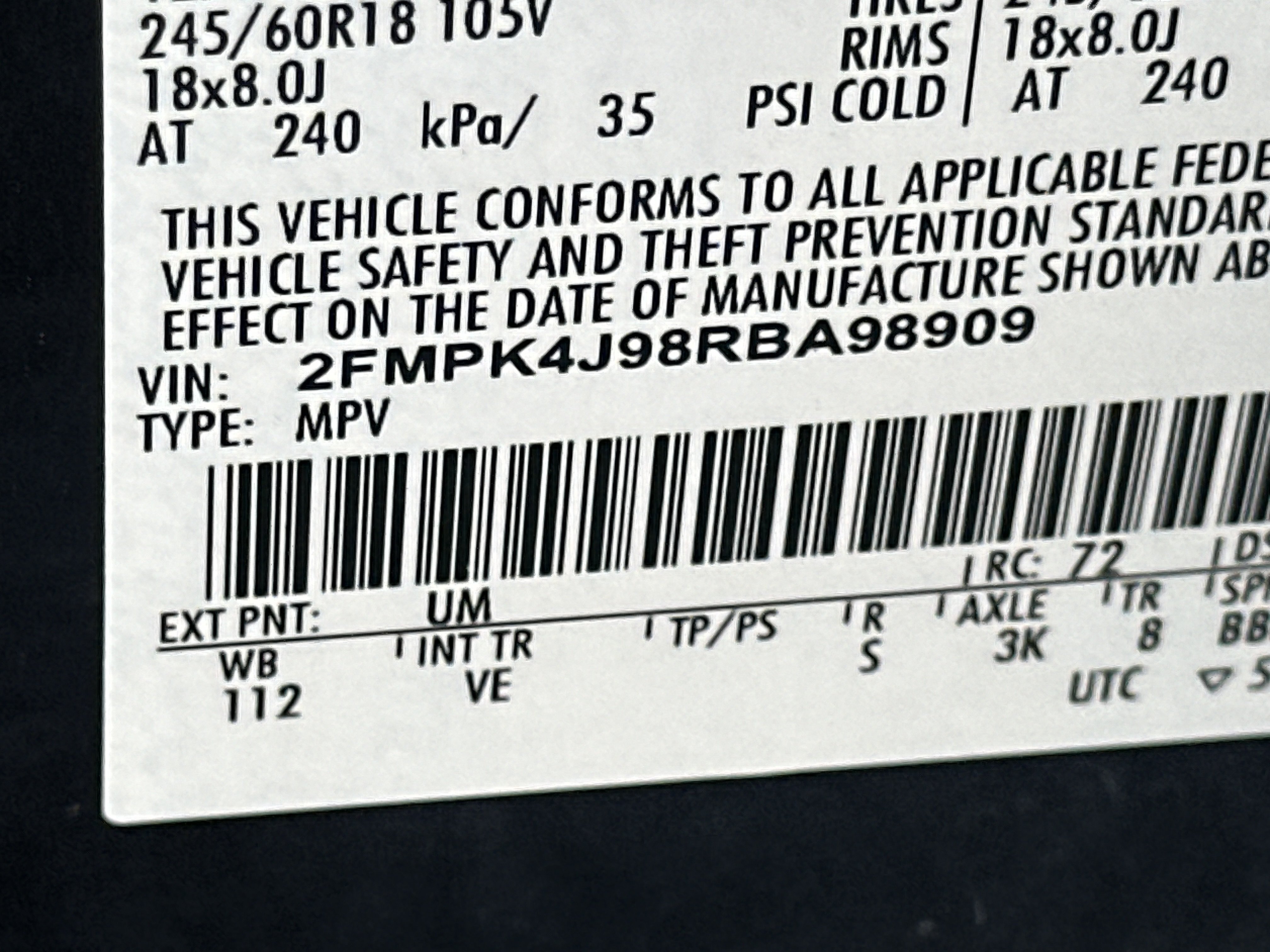 Used 2024 Ford Edge SEL AWD/4WD image 31