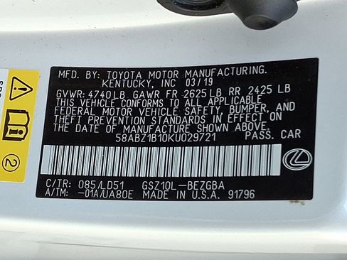 Used 2019 Lexus ES 350 image 26