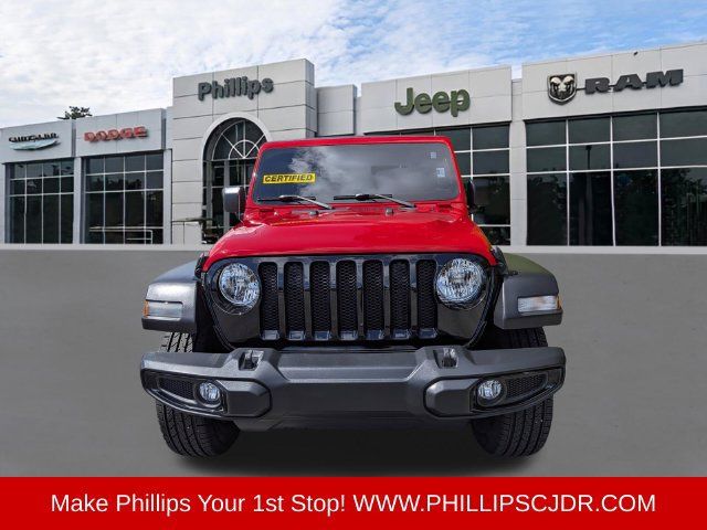 Certified 2022 Jeep Wrangler Sport AWD/4WD image 8