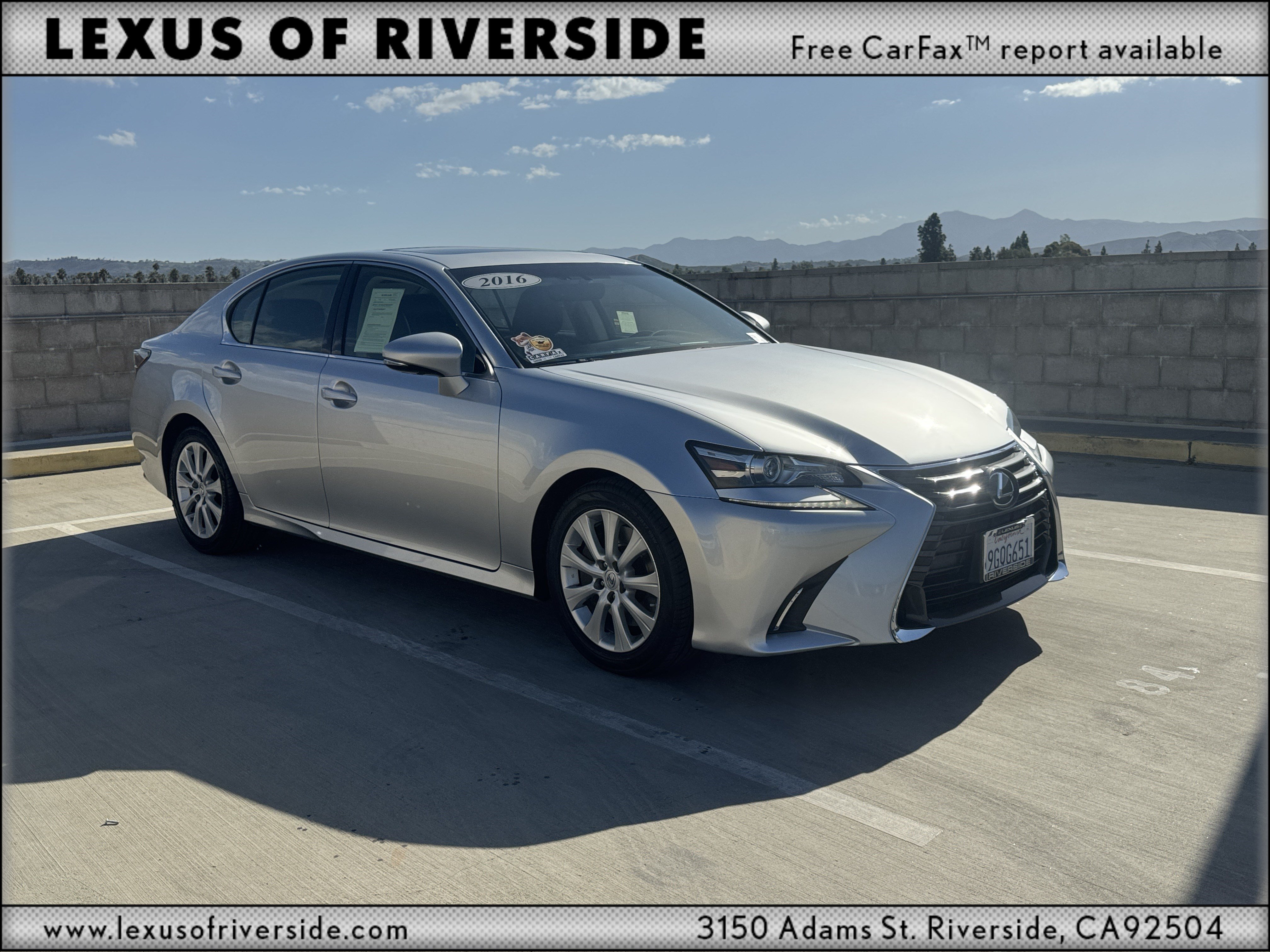 Used 2016 Lexus GS 200t w/ Premium Package RWD image 1