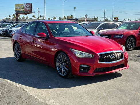 Used 2017 INFINITI Q50 Red Sport 400 RWD image 12