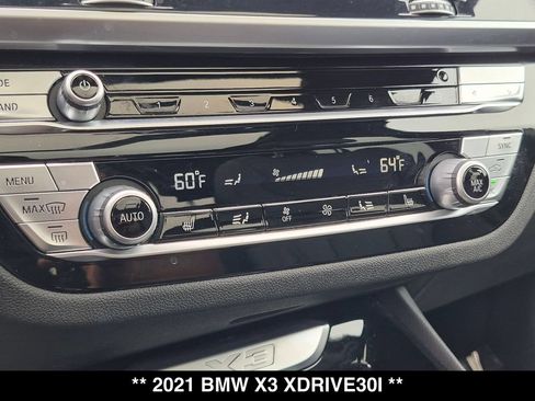Used 2021 BMW X3 xDrive30i w/ Convenience Package AWD/4WD image 23
