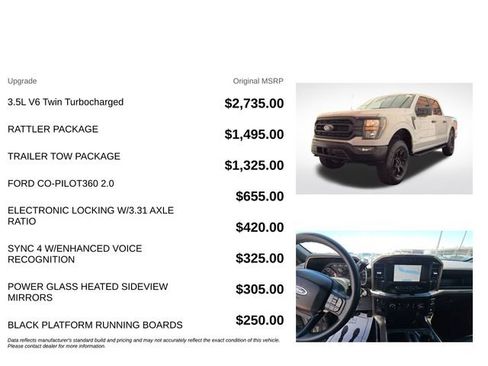 Used 2023 Ford F150 XL w/ Rattler Package AWD/4WD image 3