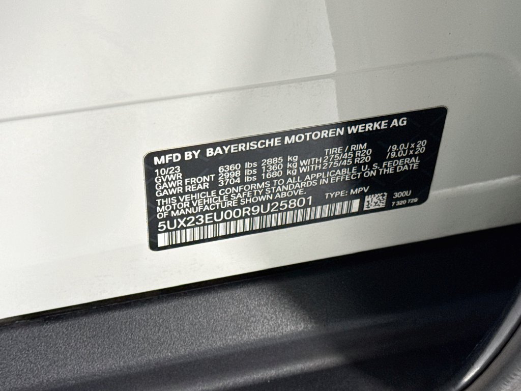 Used 2024 BMW X5 xDrive40i w/ Parking Assistance Package AWD/4WD image 35