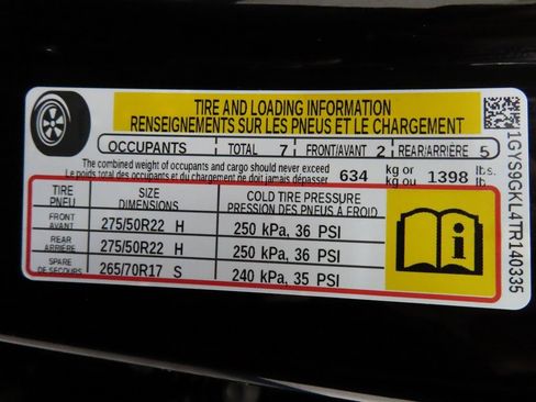 Used 2026 Cadillac Escalade Platinum Sport w/ LPO, Floor Liner Package image 62