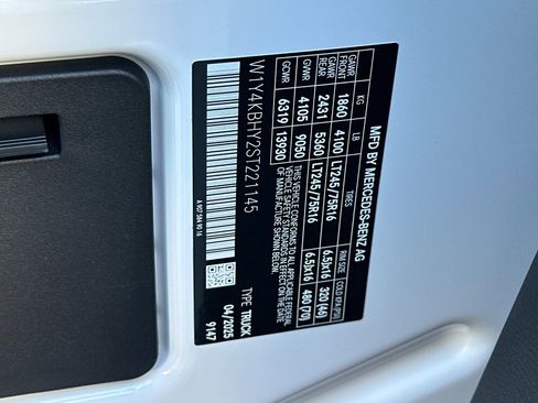 New 2025 Mercedes-Benz Sprinter 2500 image 27