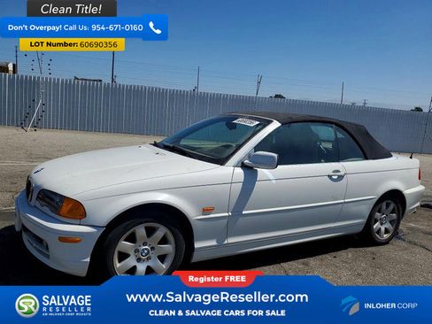 Used 2001 BMW 325Ci Convertible RWD image 1