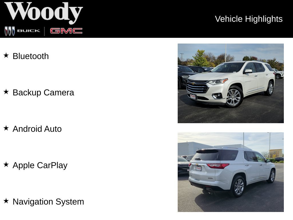 Certified 2019 Chevrolet Traverse High Country AWD/4WD image 3