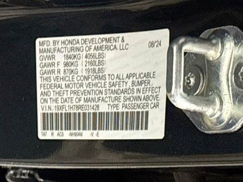 Certified 2024 Honda Civic EX-L image 26