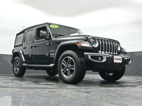 Used 2023 Jeep Wrangler Sahara w/ LED Lighting Group image 48