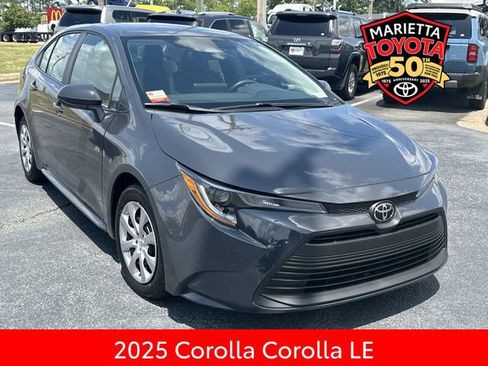 Certified 2025 Toyota Corolla LE FWD image 1