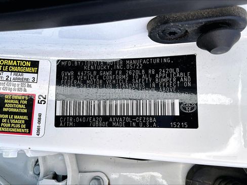 Used 2022 Toyota Camry SE w/ Audio Upgrade Package FWD image 31